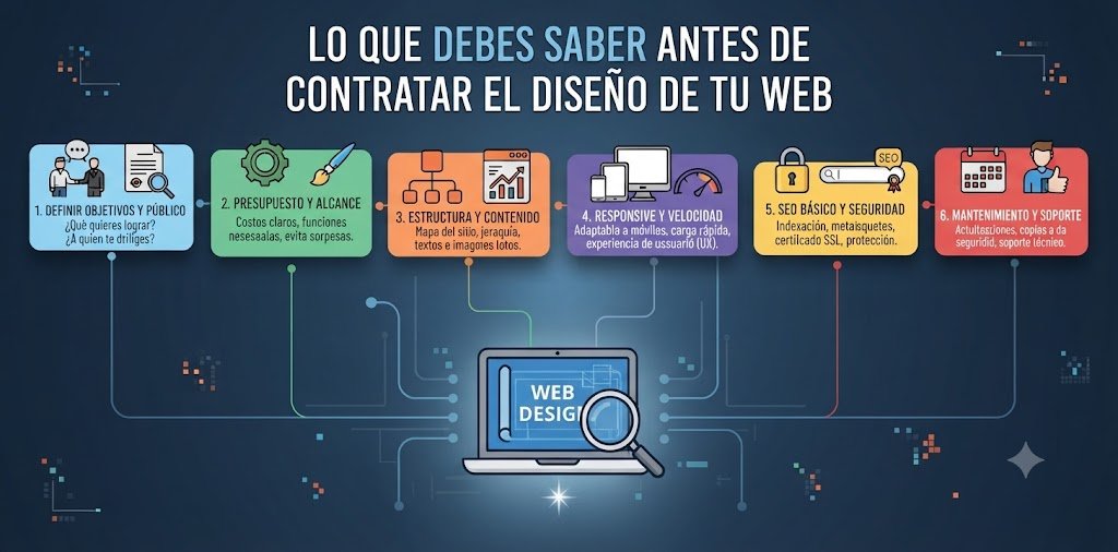 Antes de contratar el diseño de tu web